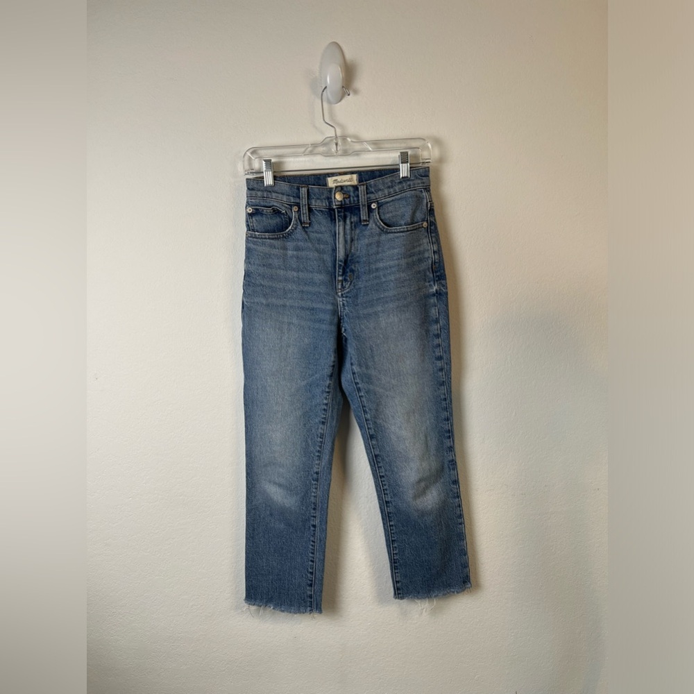 Madewell High Rise Slim Boyfriend Jean.